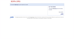 Desktop Screenshot of bopa.org